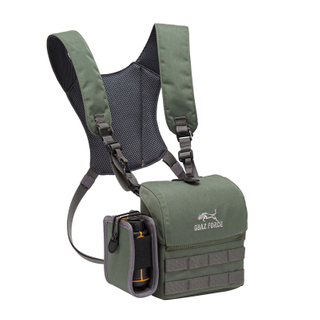 Elastic Control Binocular Bag Harness Bag Pack (Green)
