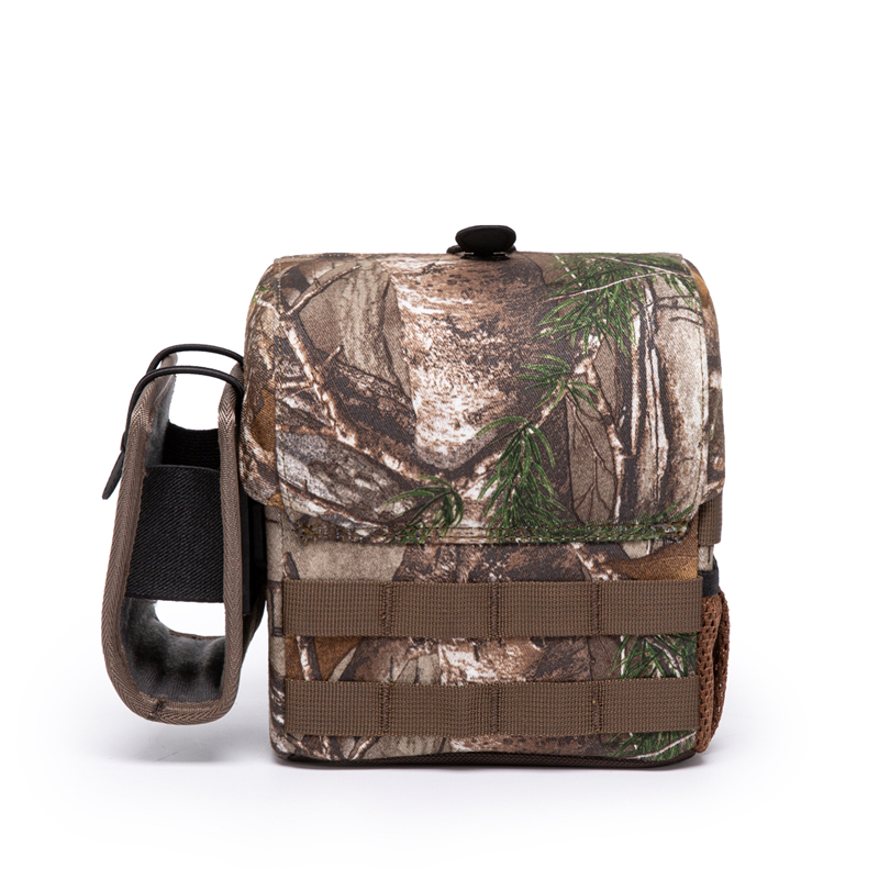 Elastic Control Silent Binocular Bag Harness Pack (Camo)